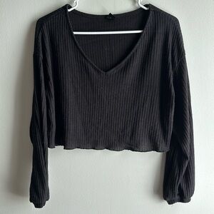 Cropped long sleeve from SHEIN